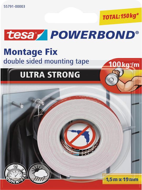 Immagine prodotto tesa Nastro di montaggio Powerbond Ultra Strong (19 mm)