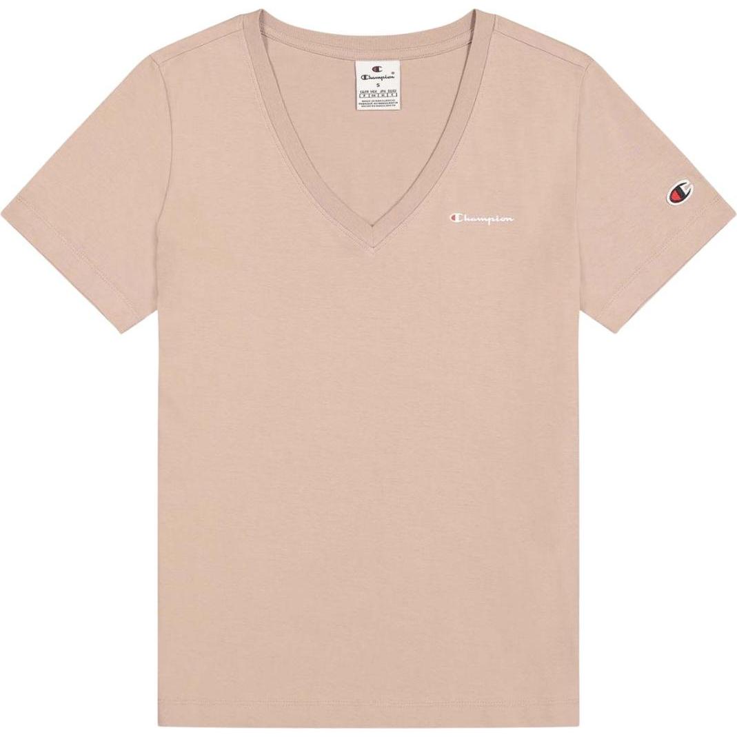 No Name, Damen, Sportshirt, Koszulka damska Champion beżowa 117536 MS079 S (S), Beige, S