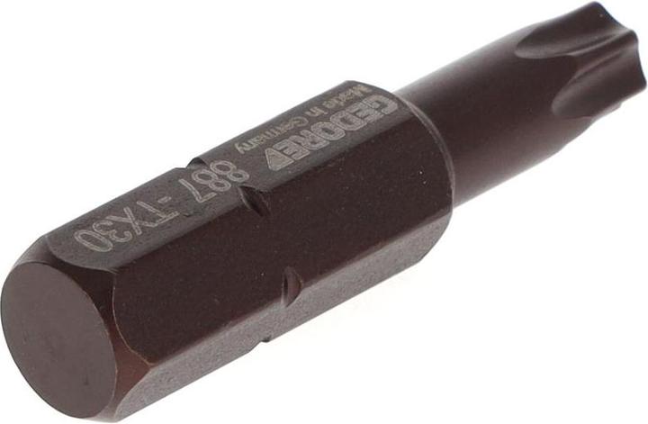 Actual product image Gedore 887 TX T30 Screwdriver Bit 5/16" Inner TX T30 (5/16")