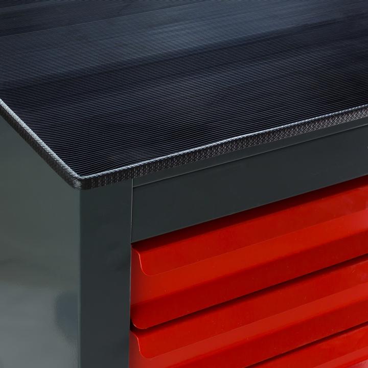 Produktbild Dema Schubladenschrank "Fernando Maxi" 10 Schubladen Anthrazit/Rot (57 cm, 90 cm)