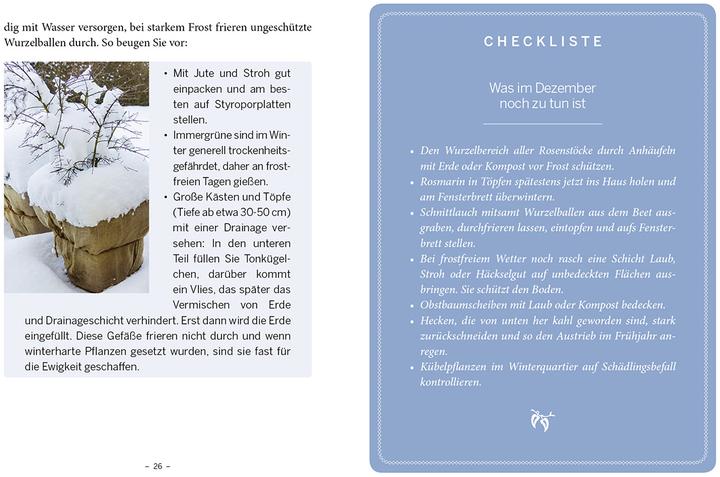 Produktbild Mein Garten im Winter (Deutsch, Elke Papouschek, 2014)
