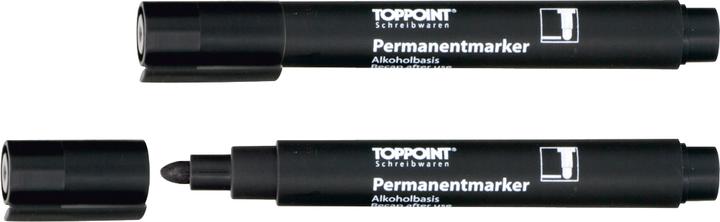 Image du produit Toppoint Marqueur permanent-noir (1x)