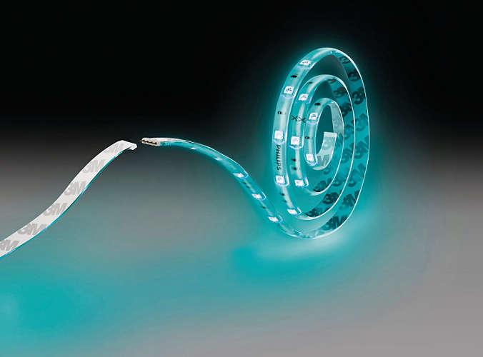 Produktbild Philips LightStrips Extend Color Start (RGBW, 100 cm, Indoor)