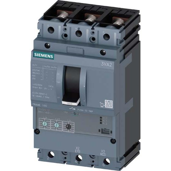 Siemens, Schutzschalter, Leistungsschalter 25A 3p 10-25A/In IP40 3VA2125-0HL32-0AA0