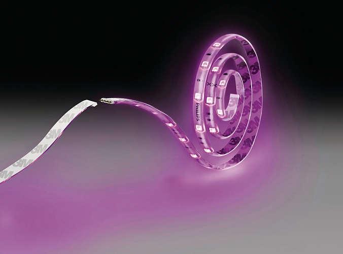 Produktbild Philips LightStrips Extend Color Start (RGBW, 100 cm, Indoor)