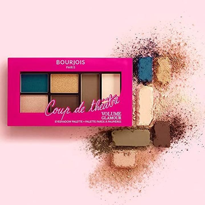 Produktbild Bourjois Rose Glamour Eyeshadow Palette (Braun, Nude, Rosa)