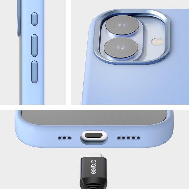 Image du produit Araree Typo Skin M MagSafe case for iPhone 17 Pro Max stone (Apple iPhone 17 Pro Max)
