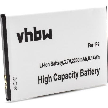 XCell Li-Ion-Akku - 2200mAh (3.7V) für Cubot P9 Handy, Smartphone, Telefon wie P9 (Akku), Mobilgerät Ersatzteile
