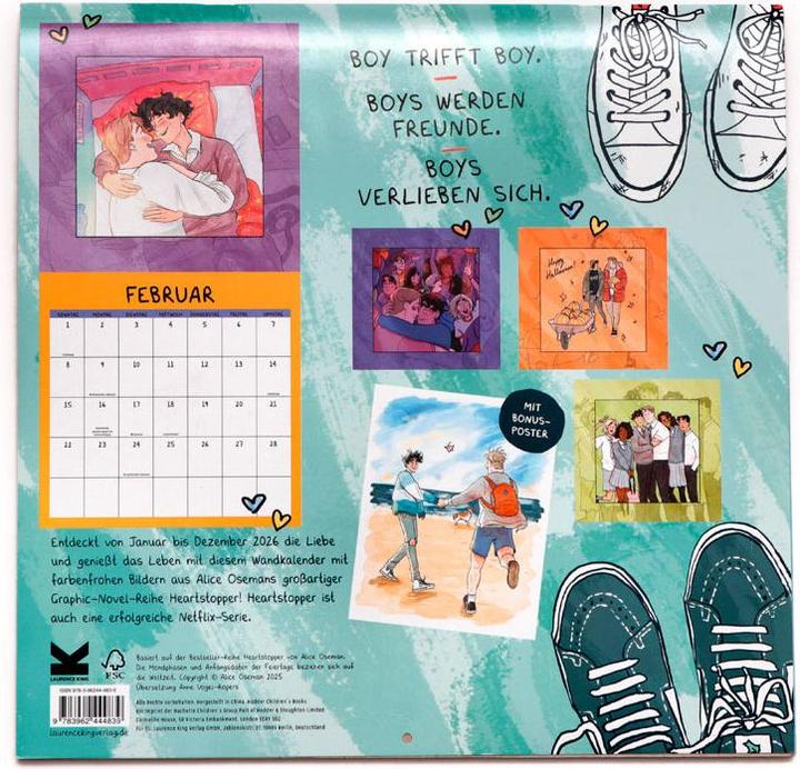 Produktbild Heartstopper Kalender 2026