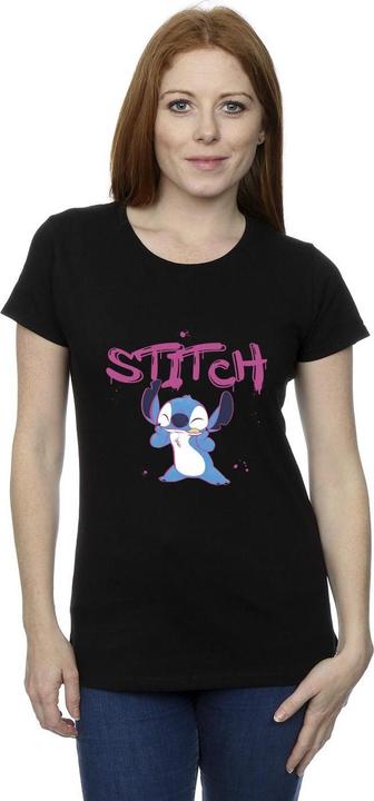 Image du produit Disney - T-shirt LILO AND STITCH GRAFFITI - Femme (S)