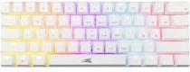 Actual product image Baracuda Computer keyboard BGK-03211 Dolphin White US Mechanical Red Switches (US, Cable)