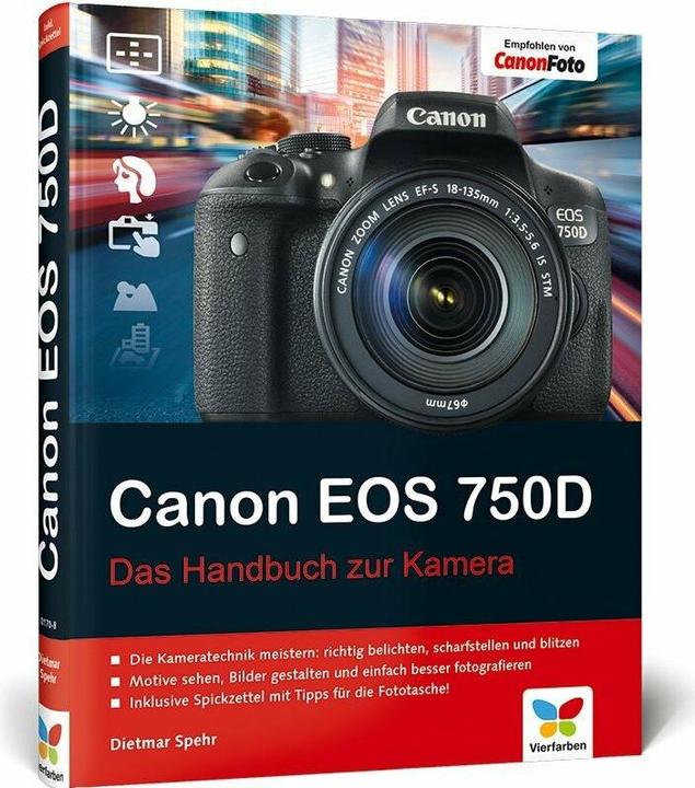 Actual product image Canon EOS 750D (German, Dietmar Spehr, 2015)