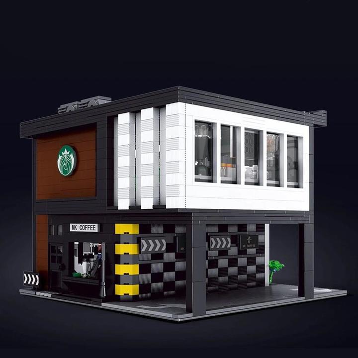 Actual product image Mould King Coffee house