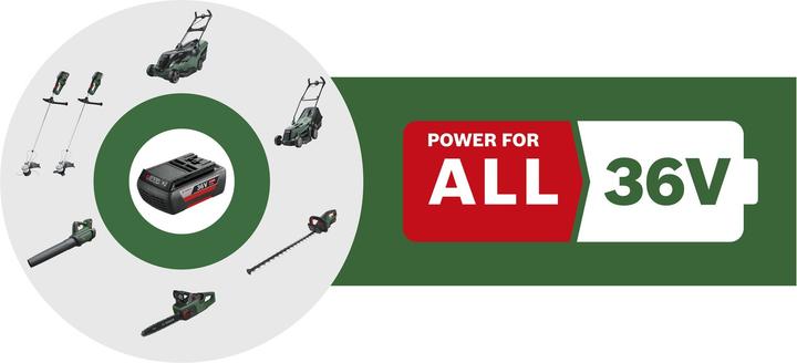 Actual product image Bosch Home & Garden AdvancedChain 36V-35-40 (Battery chain saw)