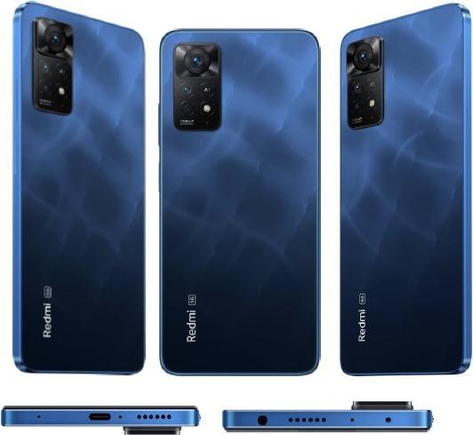 Produktbild Xiaomi Redmi Note 11 Pro 5G (128 GB, Atlantic Blue, 6.67", Hybrid Dual SIM, 5G)