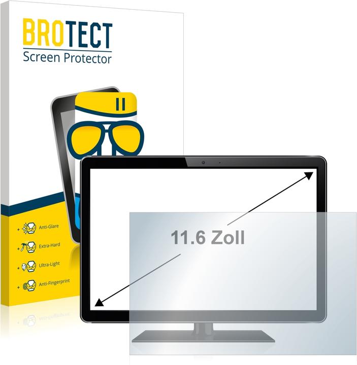 Image du produit BROTECT AirGlass Verre Mat (11.60", 16 : 9)