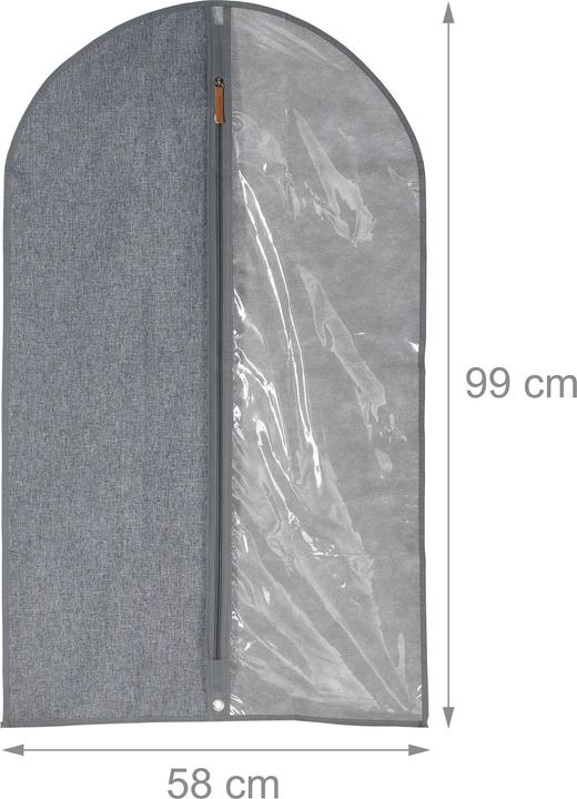 Produktbild Relaxdays 3x Kleidersack