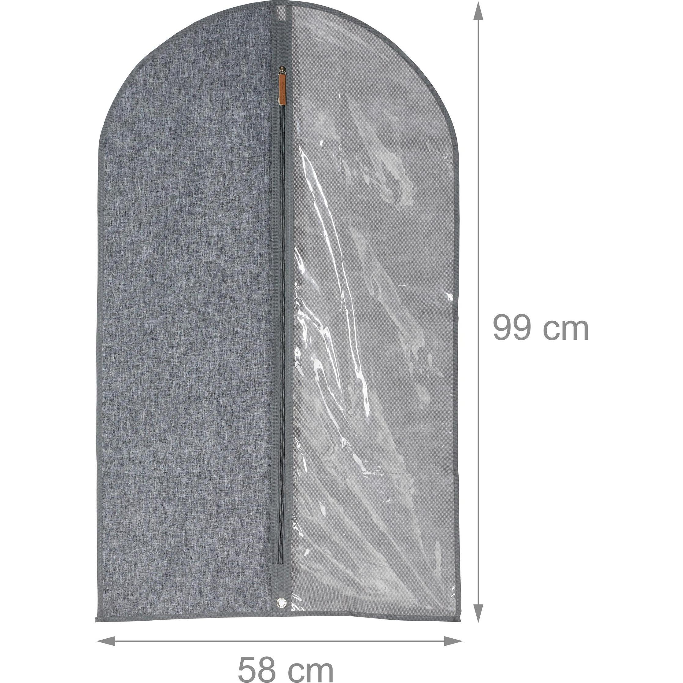 Thumbnail - Relaxdays, Kleidersack + Hängeaufbewahrung, 3x Kleidersack