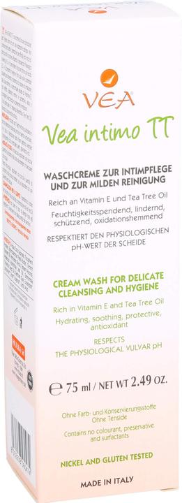 Image du produit VEA Intimo TT crème nettoyant crème (75 ml, Lotion de toilette intime)