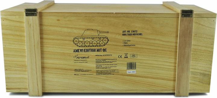 Image du produit Amewi Königstiger avec tour Henschel (RTR Prêt à fonctionner)