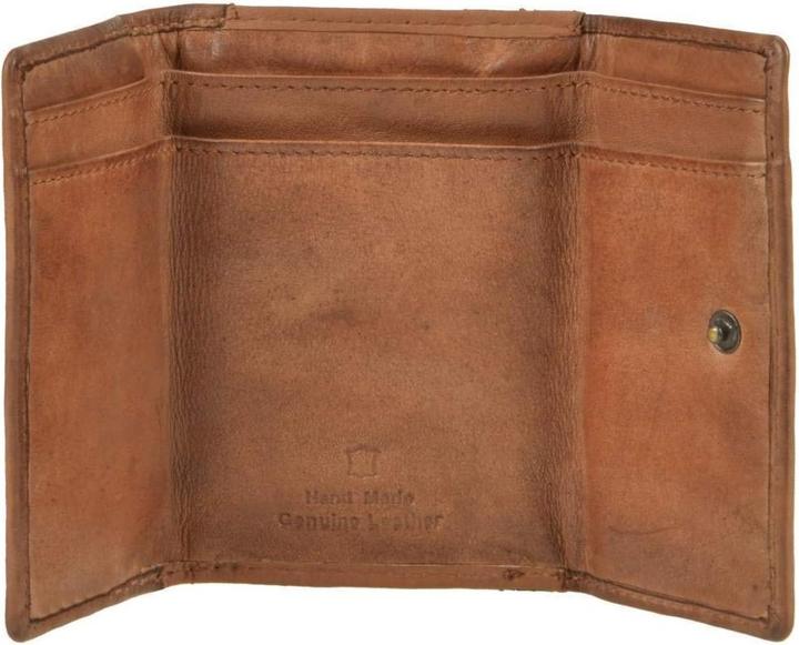 Actual product image Bear Design Jolie Cognac Leather Wallet