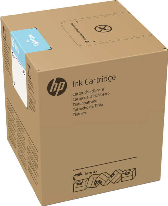 Produktbild HP 883 5-liter Light Cyan Latex Ink Cartridge (LC)