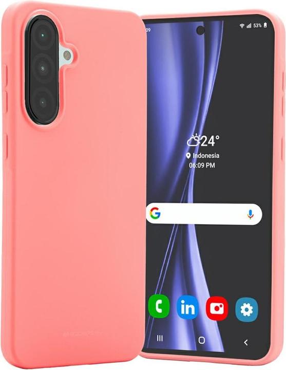 Produktbild Etui Soft A36 A366 różowy/pink (Samsung Galaxy A36)