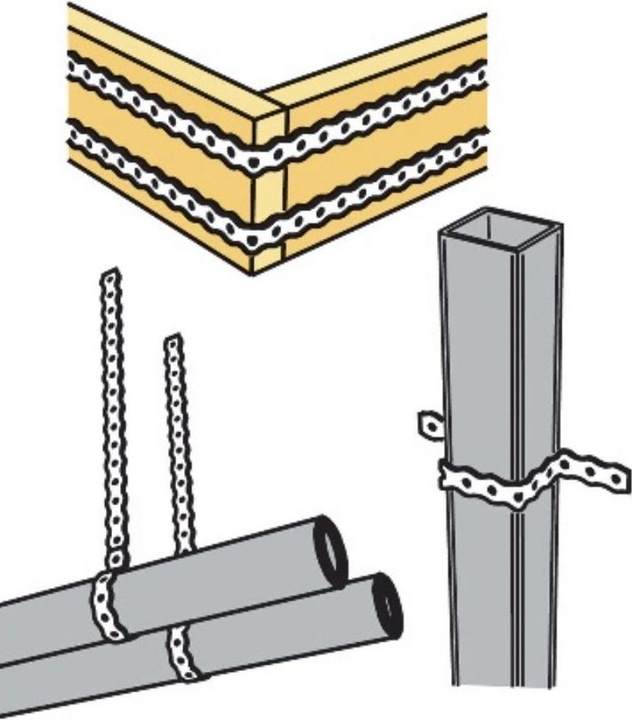 Immagine prodotto Simpson Sst Nastro perforato (10000 mm, 12 mm, 0.80 mm)
