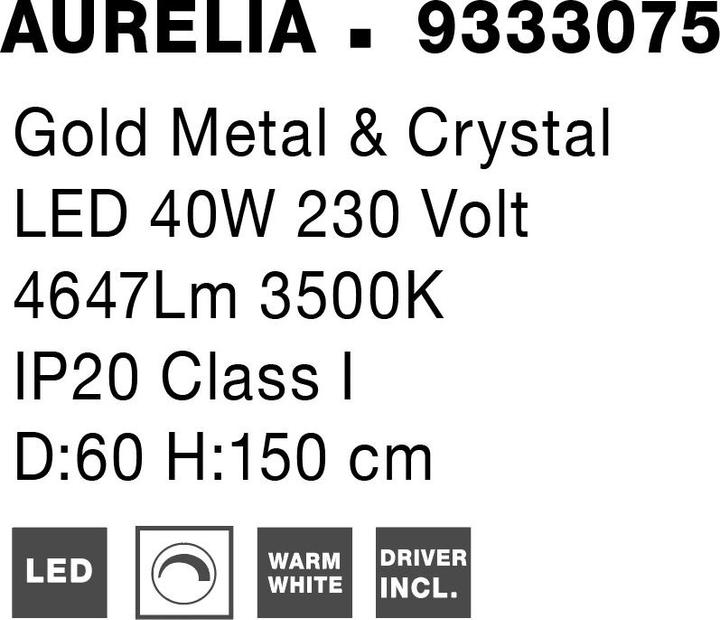 Actual product image Nova Luce Aurelia (4647 lm)