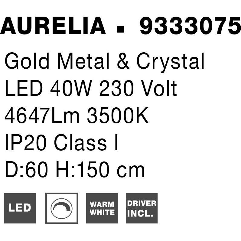 Thumbnail - Nova Luce, Pendelleuchte, Aurelia (4647 lm)