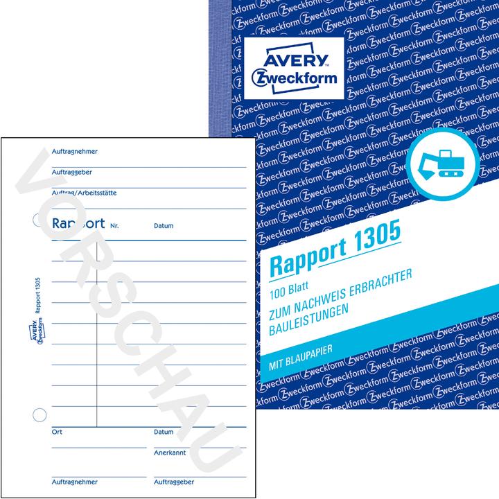 Produktbild Avery Rapport (100 x)