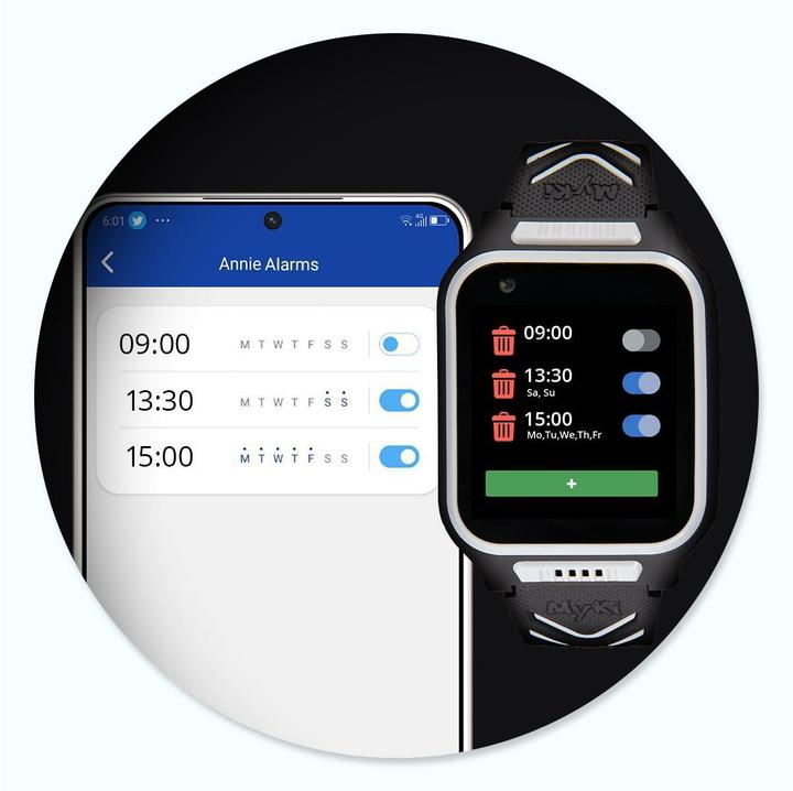 Image du produit Shelly Smartwatch 4 Blanc/rose (41 mm, 4G)