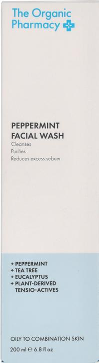 Actual product image The Organic Pharmacy Peppermint Face Wash (Facial cleansing wipes, 200 ml)