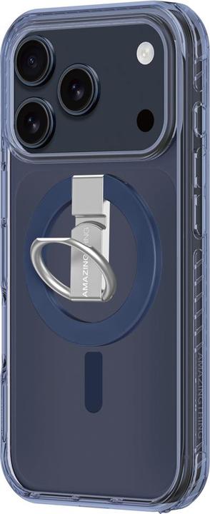 Image du produit Amazingthing Titan Pro Grip Ring Set Hülle für iPhone 17 Pro, kompatibel mit MagSafe, Blau (Apple iPhone 17 Pro)