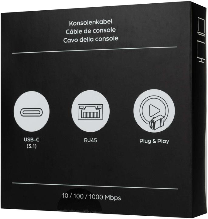 Actual product image Onit Adapter cable USB-C - RJ45 grey/black, 3 m (USB 3.0, RJ45 (1x))