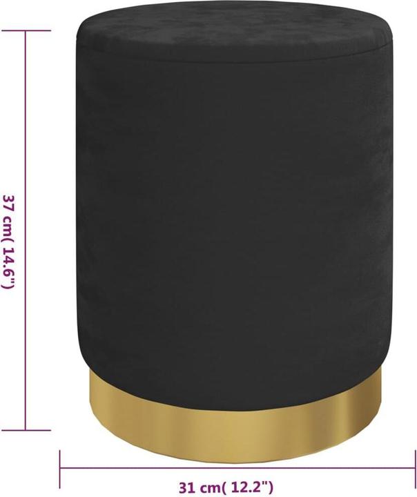 Actual product image vidaXL Stool