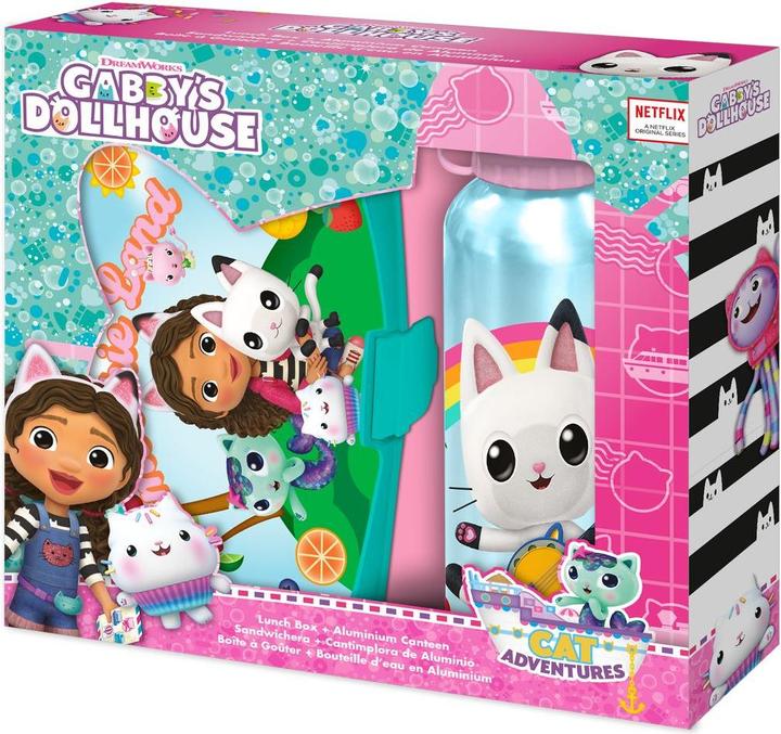 Image du produit Kids Licensing Gabby's Dollhouse Bouteille + lunchbox