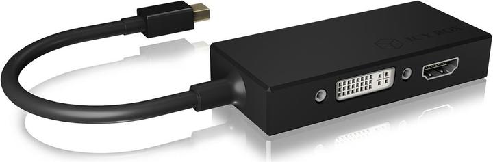 Produktbild Icy Box Mini DisplayPort zu (DVI, HDMI, VGA, 8.70 cm)