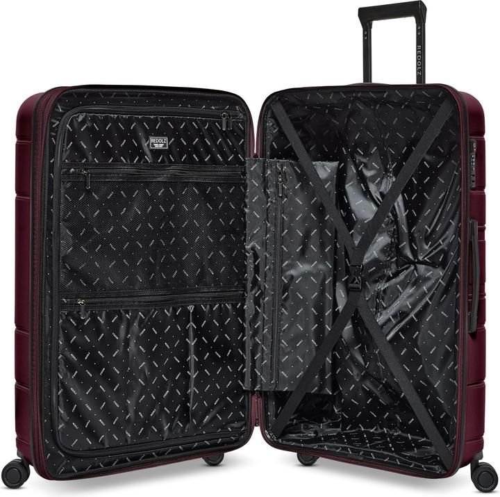 Produktbild Redolz Essentials 11 4 Rollen Trolley 76 cm mit Dehnfalte (115 l)