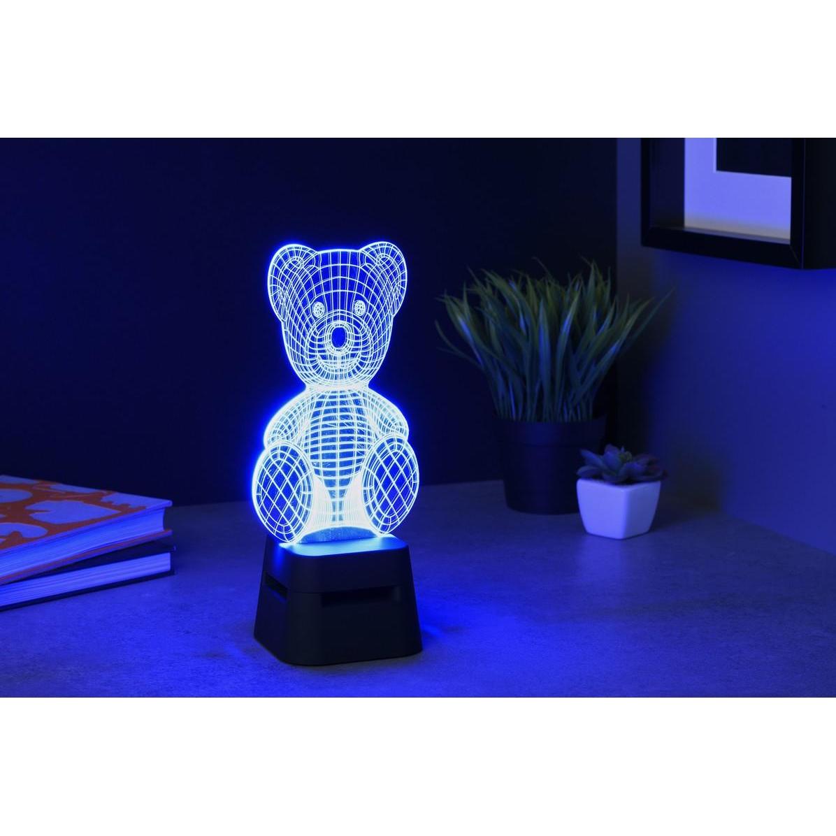 Thumbnail - Cellularline Led Lights Speaker (2 h, Akkubetrieb), Bluetooth Lautsprecher, Mehrfarbig