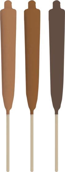 Produktbild Amscan 3 Mini Wachsfackeln BBQ & Grill Party (6 x)