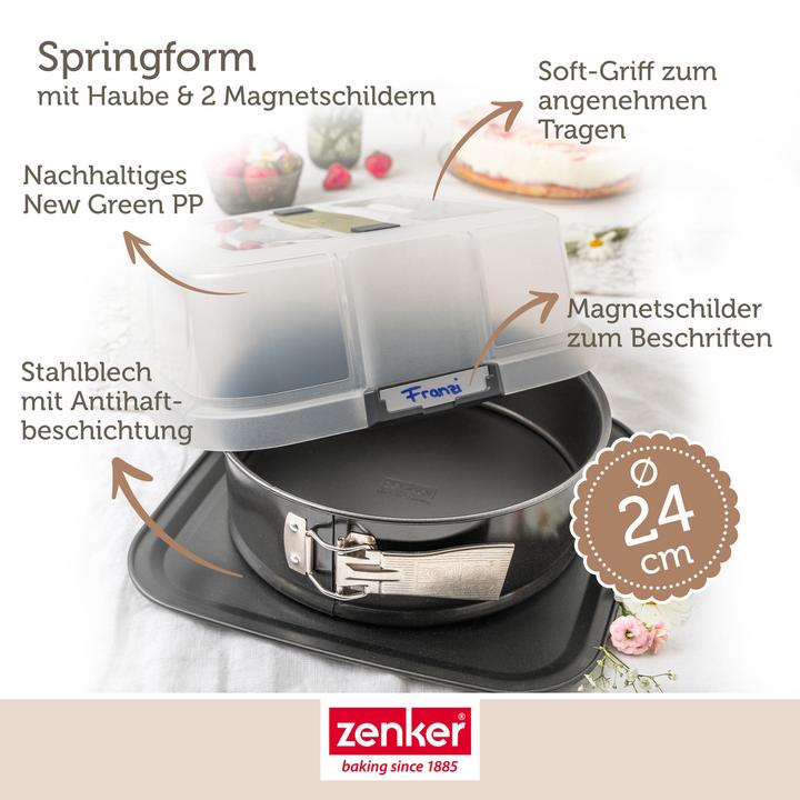Produktbild Zenker Springform Ø24cm Bake,Click&Go (24 cm)