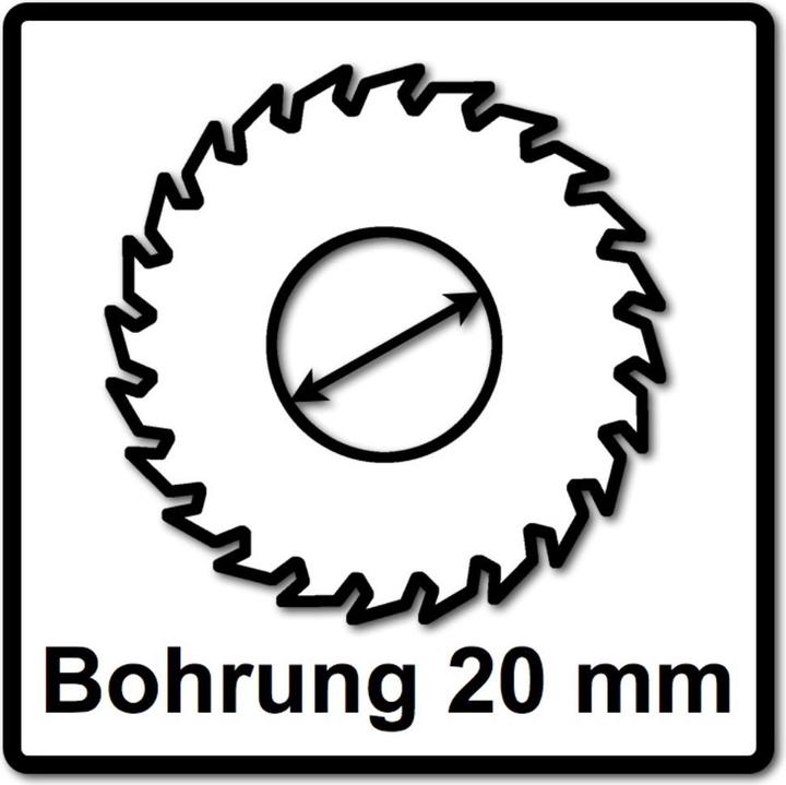Produktbild Bosch Professional Zubehör Akku-Kreissägeblatt Expert for Wood, 165 x 1,5/1 x 20, 36 Zähne