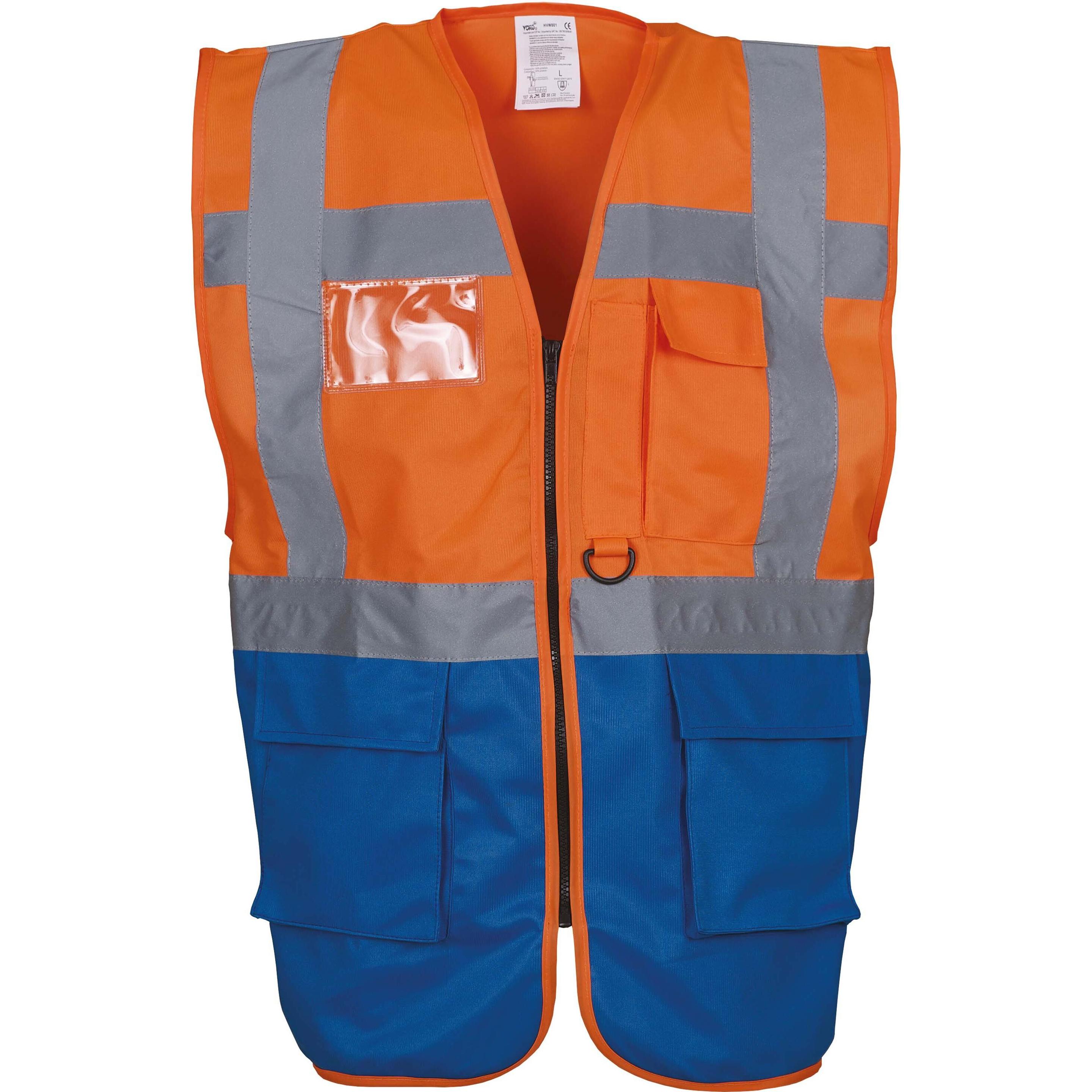 Yoko, Warnweste + Warnshirt, weste multifonction haute visibilité (XXL)