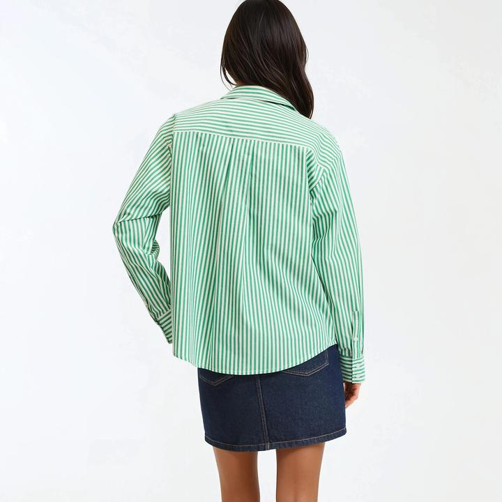 Immagine prodotto La Redoute Collections Gestreiftes Hemd aus Baumwolle (46)
