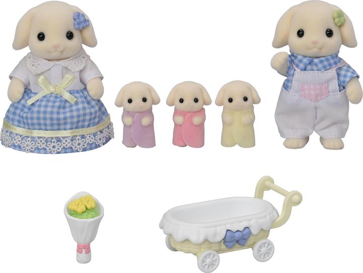 Actual product image Sylvanian Families Rabbit family
