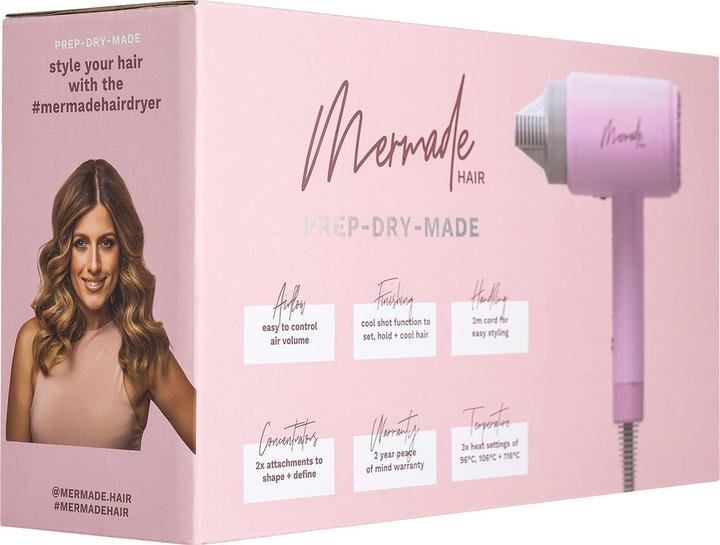 Produktbild Mermade Hair Dryer - pink