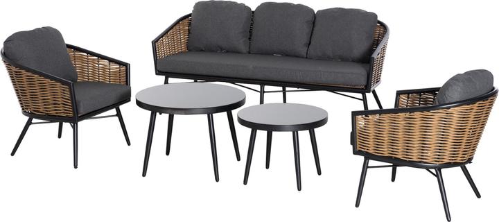 Immagine prodotto Outsunny Set di mobili da giardino con design in vimini