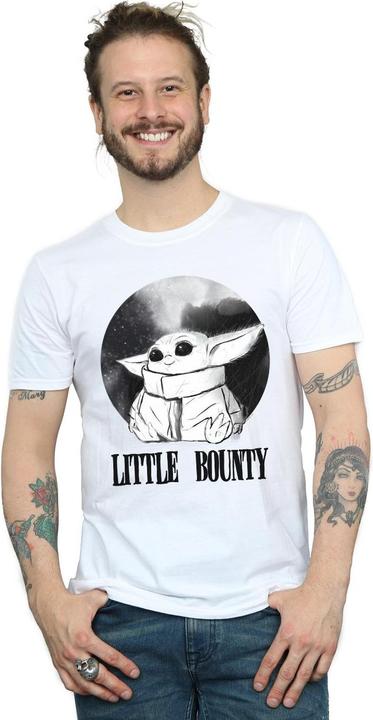 Immagine prodotto Star Wars The Mandalorian Little Bounty Maglietta Uomo (XXL)