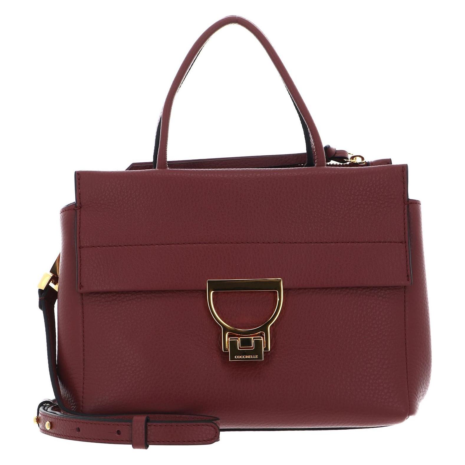 Coccinelle, Damen, Handtasche, Arlettis Handbag Grained Leather, Braun
